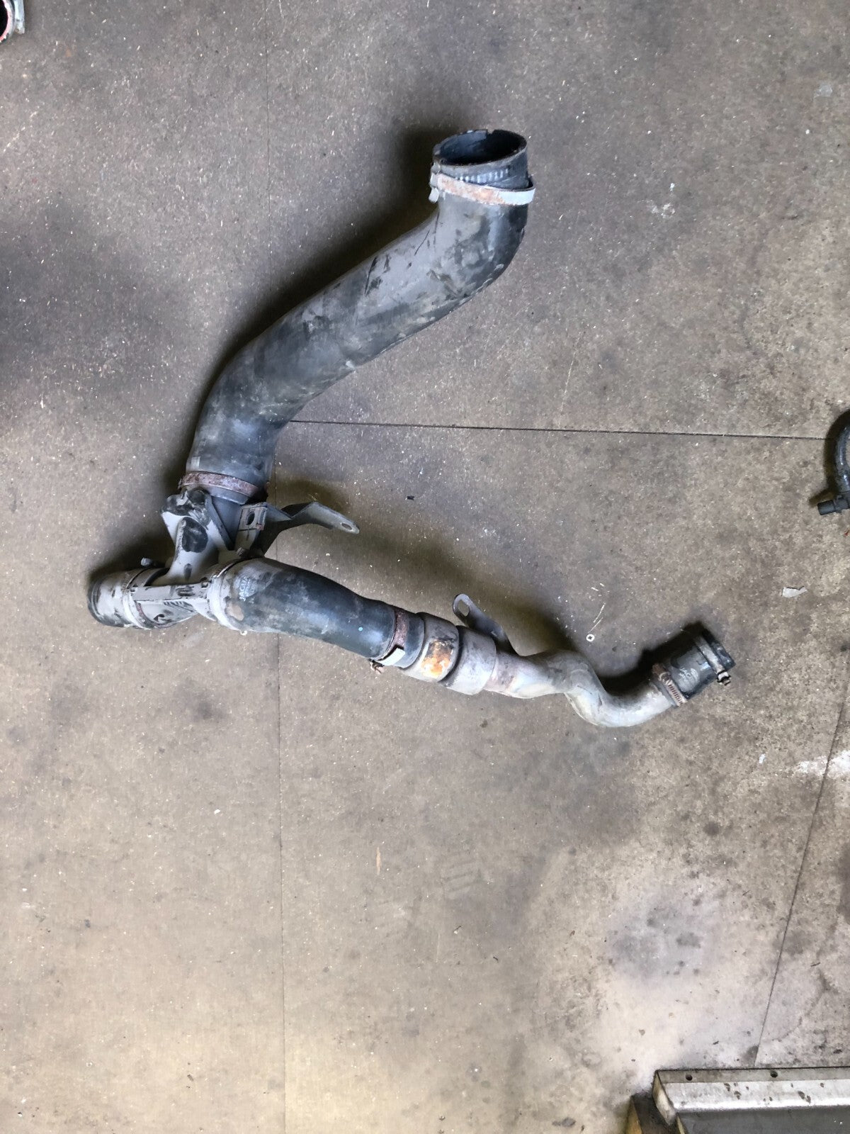 JAGUAR S TYPE 2.7 TURBO INTERCOOLER INTER COOLER PIPE HOSE TUBE