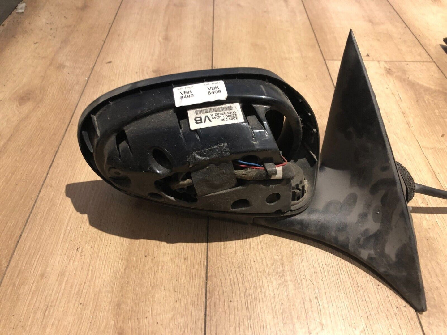 JAGUAR S TYPE 1999-2002 DRIVERS O/S WING MIRROR FRAME (7 WIRES) Power folding