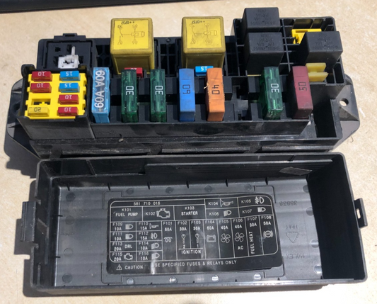LDV Maxus 2.5 2005-2009 Fuse BOX