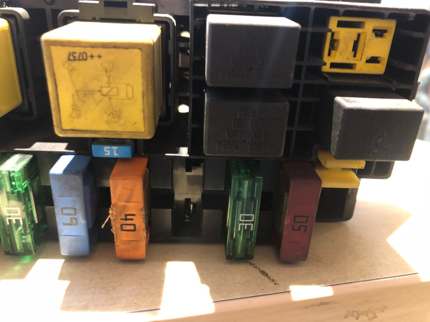 LDV Maxus 2.5 2005-2009 Fuse BOX
