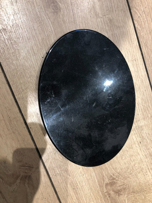 JAGUAR XF X250 FUEL TANK FILLER FLAP DOOR COVER BLACK