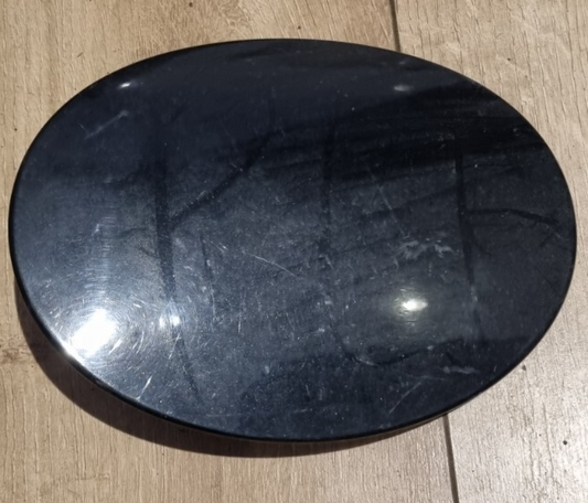 JAGUAR S TYPE FUEL TANK FILLER FLAP DOOR COVER BLACK