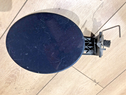 JAGUAR XF X250 FUEL TANK FILLER FLAP/HINGE DOOR COVER DARK BLUE