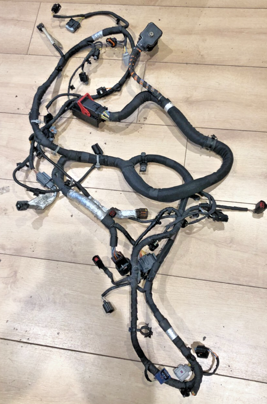 JAGUAR XF /XJ 3.0d 2012-14 ENGINE WIRING LOOM HARNESS DX2Q-9H589-AC/DX23-9137-FA