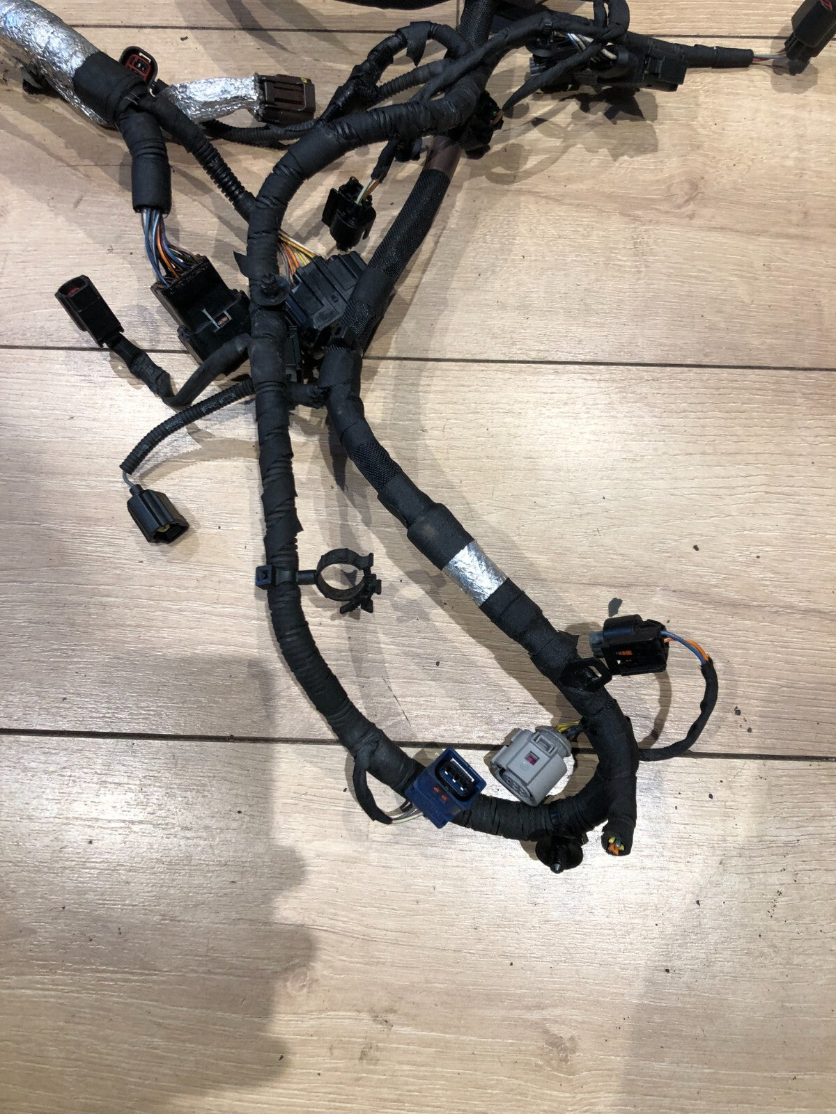 JAGUAR XF /XJ 3.0d 2012-14 ENGINE WIRING LOOM HARNESS DX2Q-9H589-AC/DX23-9137-FA