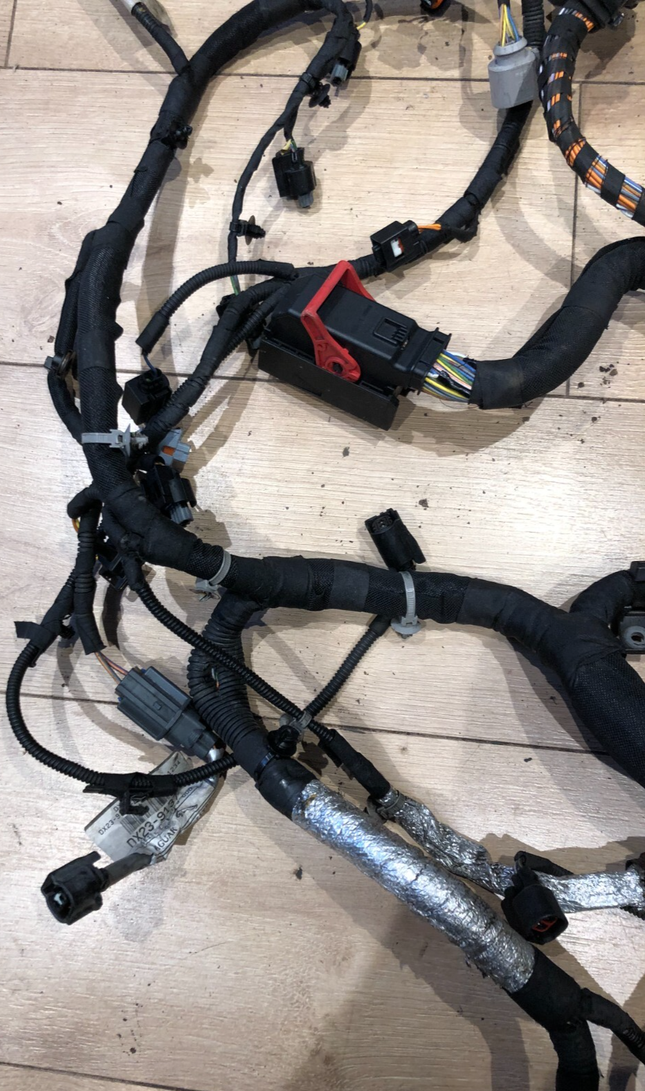 JAGUAR XF /XJ 3.0d 2012-14 ENGINE WIRING LOOM HARNESS DX2Q-9H589-AC/DX23-9137-FA