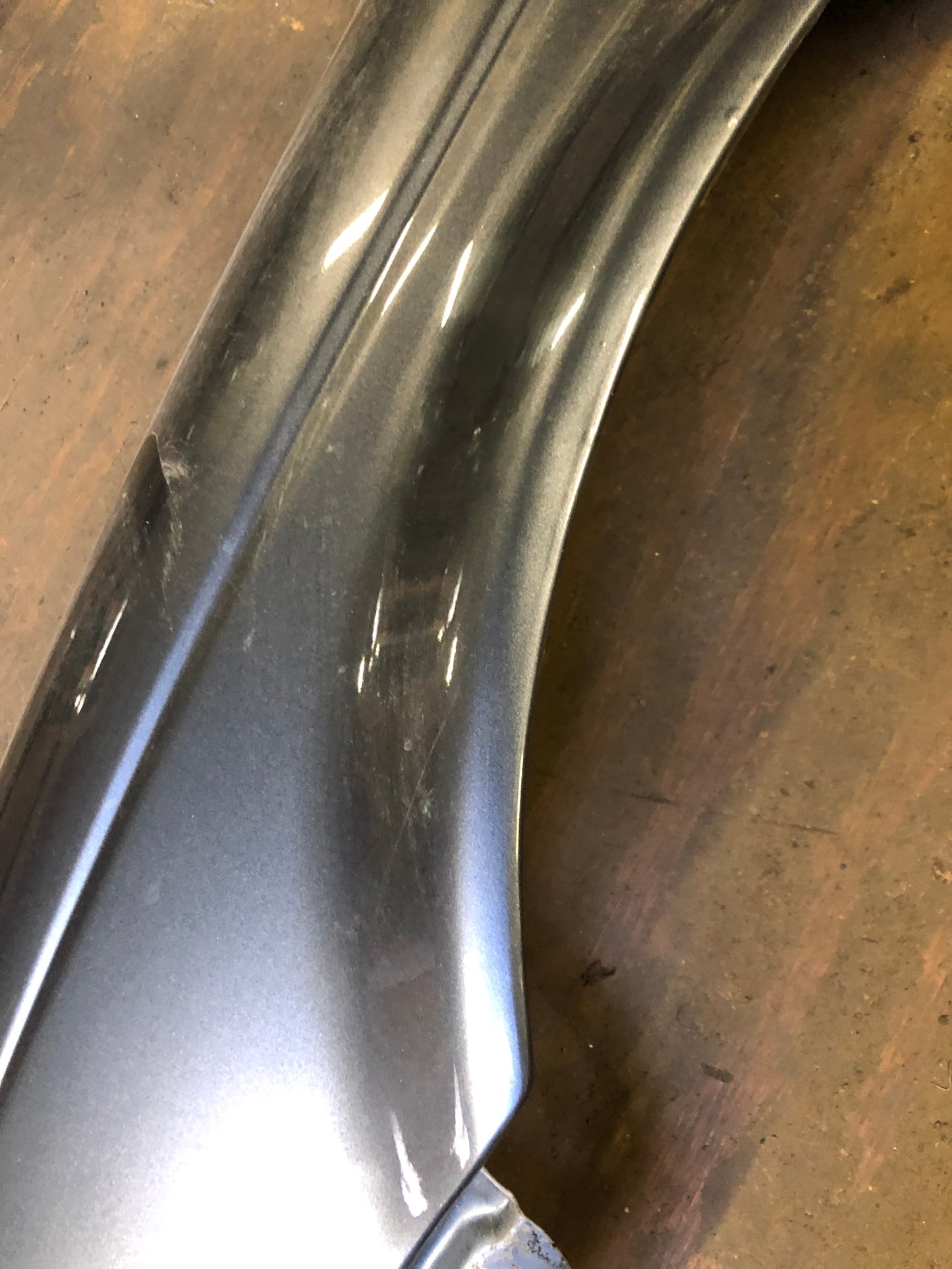 JAGUAR S-TYPE X200 LEFT PASSENGER SIDE WING PANEL FENDER DARK GREY