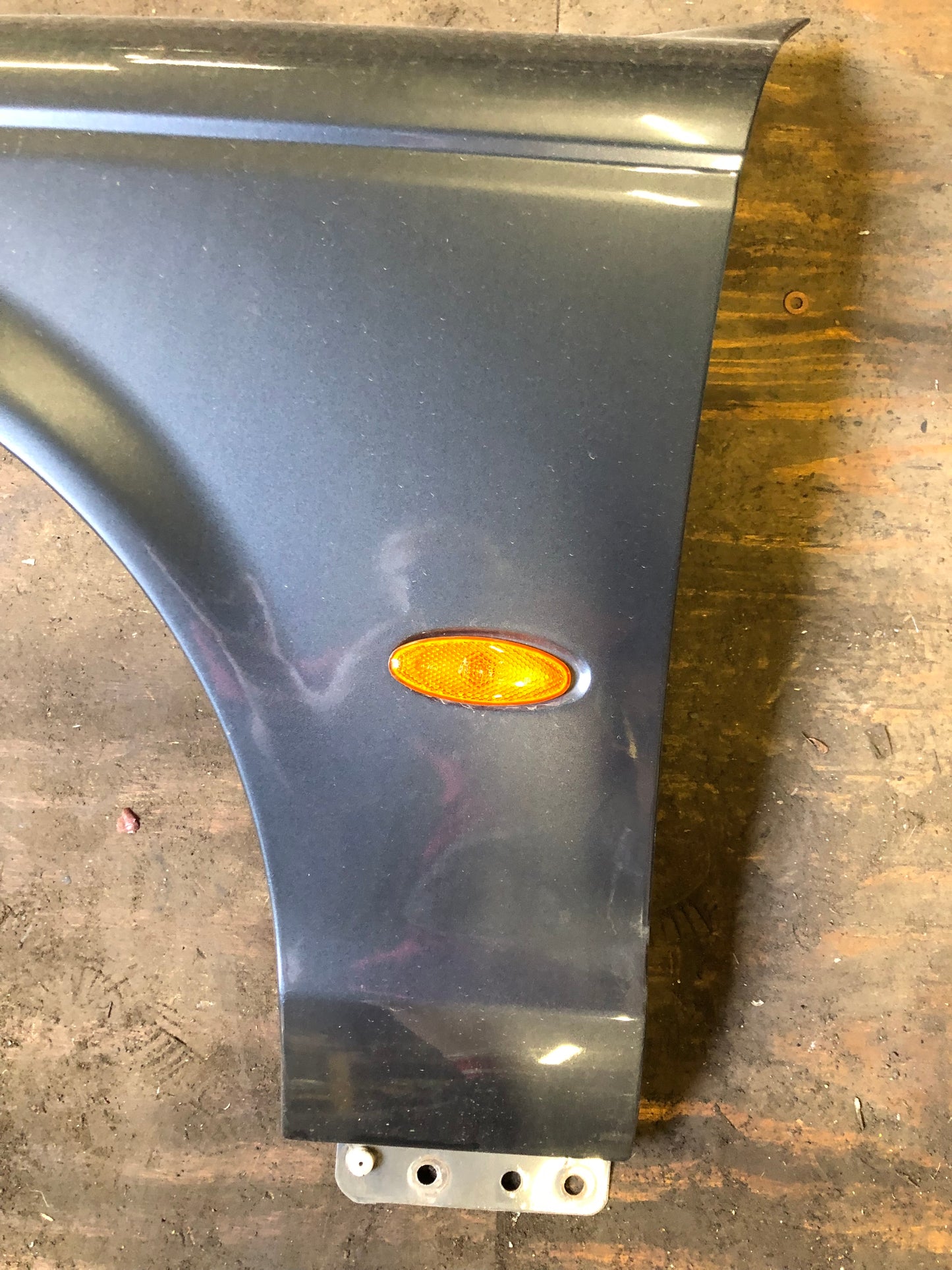 JAGUAR S-TYPE X200 LEFT PASSENGER SIDE WING PANEL FENDER DARK GREY
