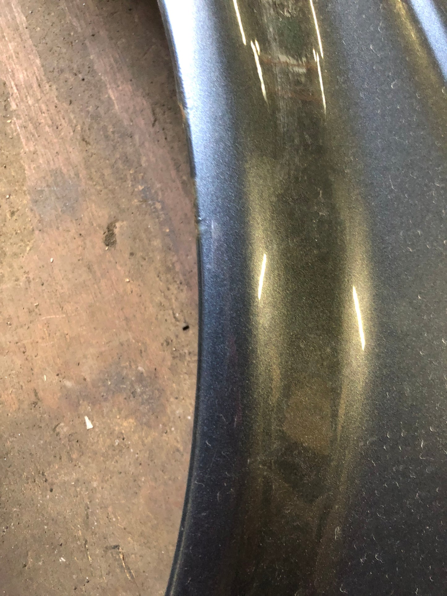 JAGUAR S-TYPE X200 LEFT PASSENGER SIDE WING PANEL FENDER DARK GREY
