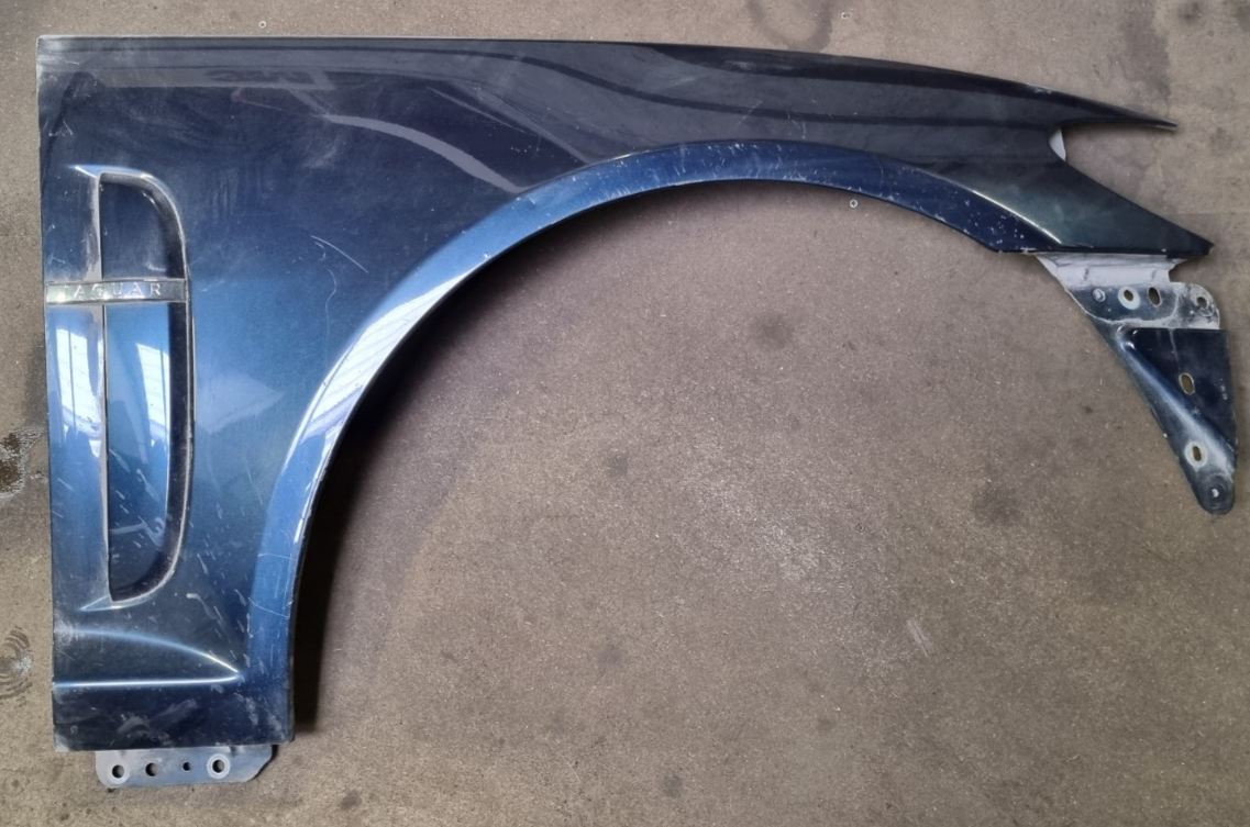 JAGUAR XF XFR 2008-2011 FRONT RIGHT WING / FENDER PANEL DARK BLUE