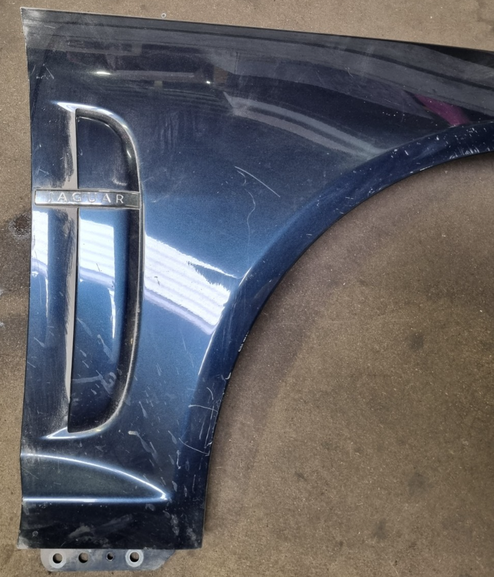 JAGUAR XF XFR 2008-2011 FRONT RIGHT WING / FENDER PANEL DARK BLUE