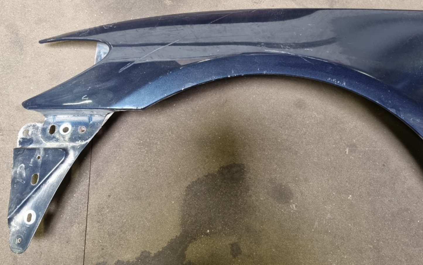 JAGUAR XF XFR 2008-2011 FRONT LEFT WING / FENDER PANEL DARK BLUE