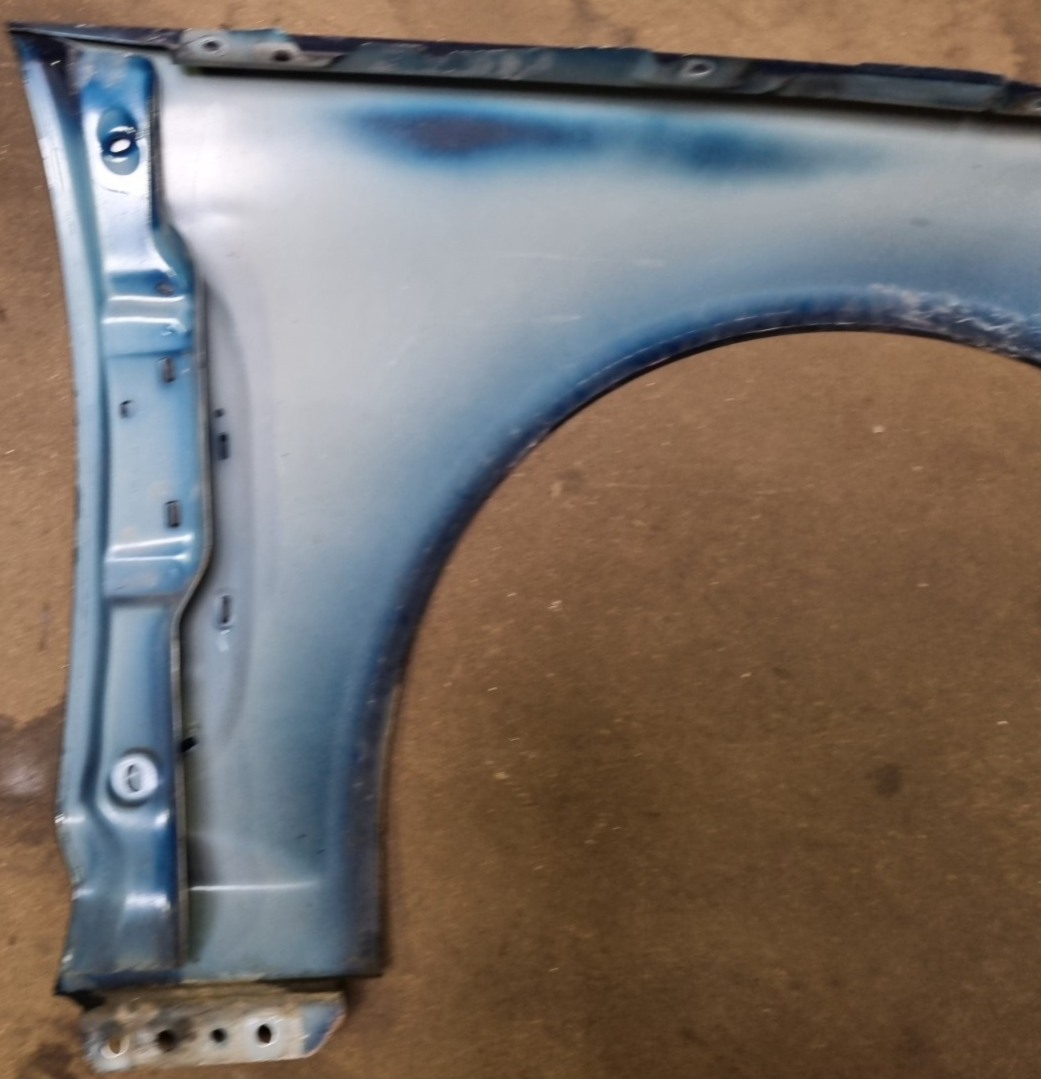 JAGUAR XF XFR 2008-2011 FRONT LEFT WING / FENDER PANEL DARK BLUE