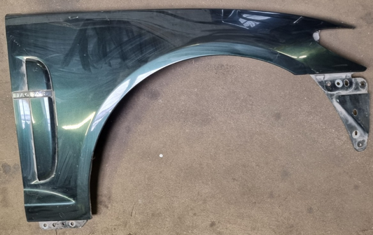 JAGUAR XF XFR 2008-2011 FRONT RIGHT WING / FENDER PANEL DARK GREEN