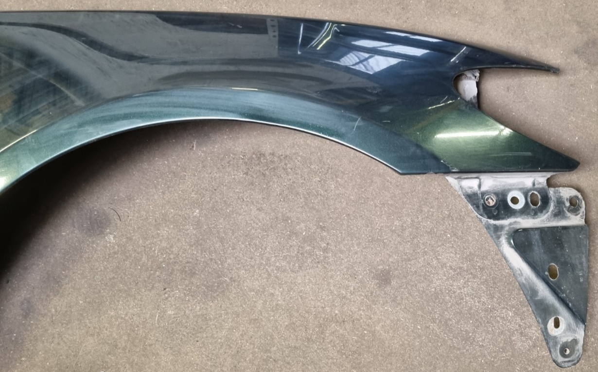 JAGUAR XF XFR 2008-2011 FRONT RIGHT WING / FENDER PANEL DARK GREEN