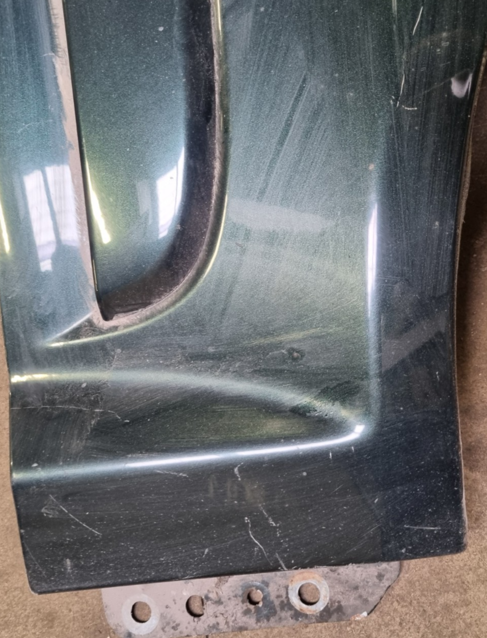 JAGUAR XF XFR 2008-2011 FRONT RIGHT WING / FENDER PANEL DARK GREEN