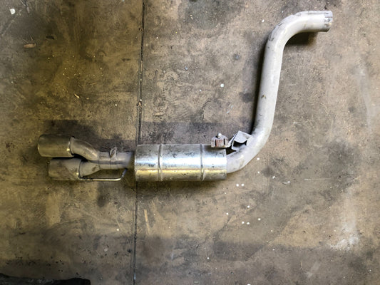 JAGUAR XF X250 MUFFLER EXHAUST RIGHT DRIVERS 5.0L