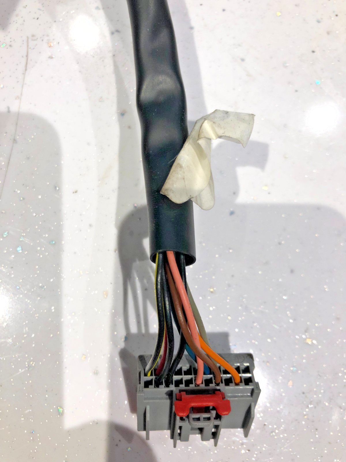 JAGUAR X- TYPE PASSENGER LEFT DOOR WING MIRROR 9 WIRE