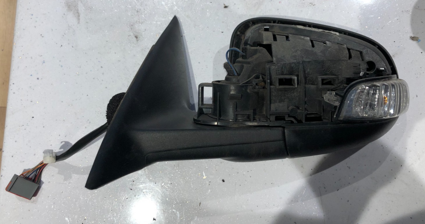 JAGUAR X- TYPE PASSENGER LEFT DOOR WING MIRROR 9 WIRE