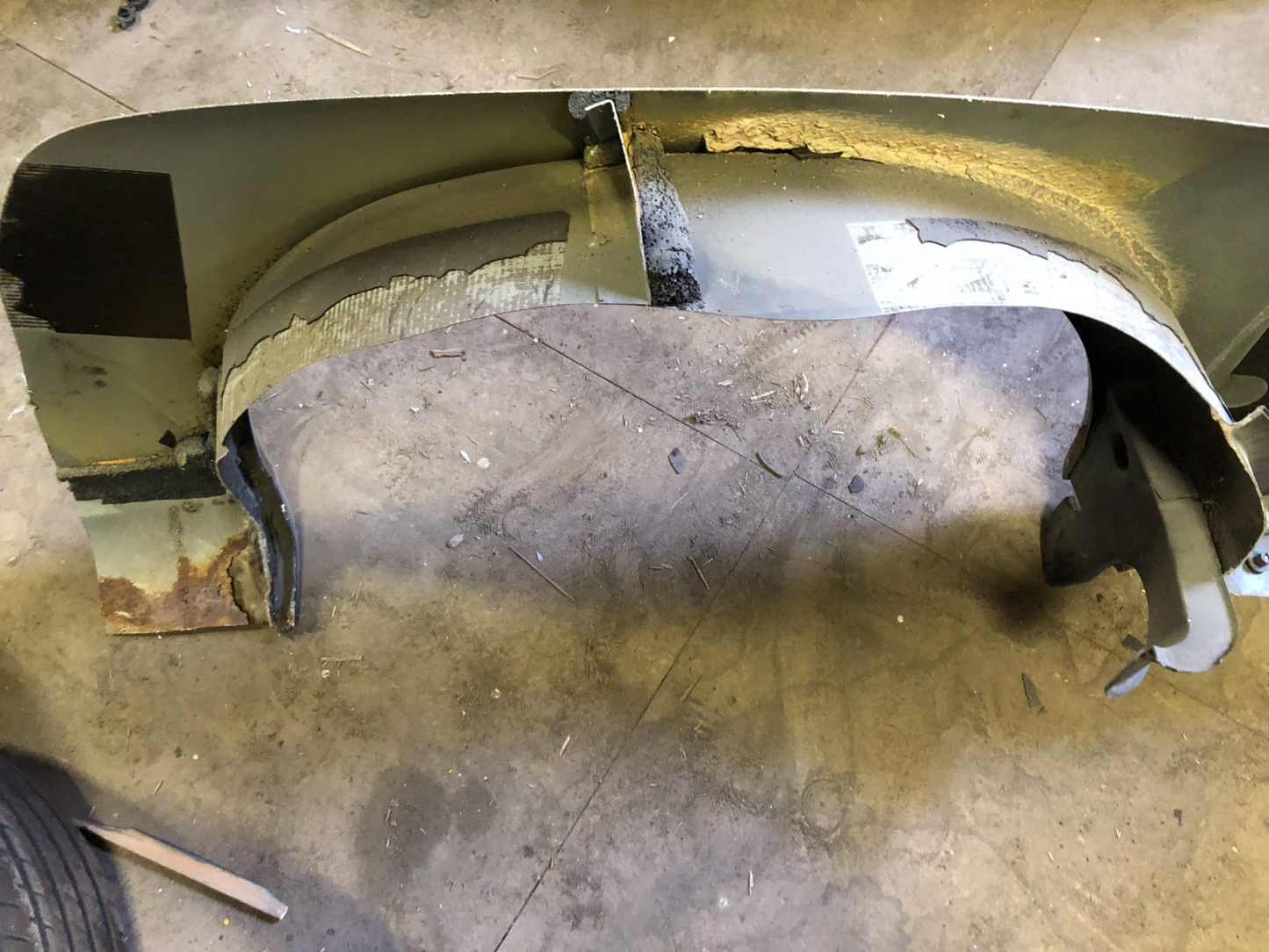 Jaguar XKR Rear Quarter Panel DRIVERS RIGHT Side