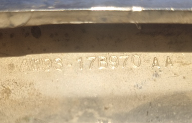 JAGUAR XJ X351 FRONT BUMPER CHROME TRIM MOULDING RIGHT SIDE AW93-17B970-AA 2013