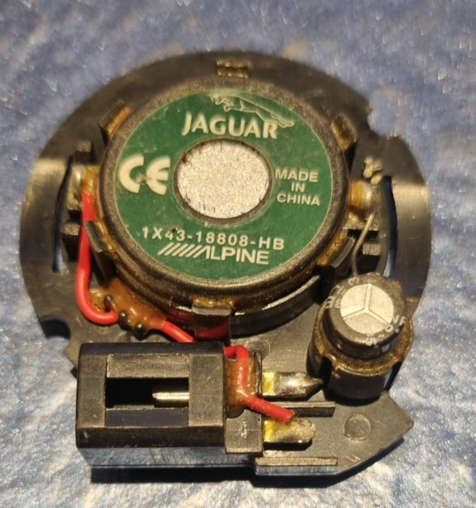 JAGUAR X TYPE ALPINE TWEATER SPEAKER 1X43-18808 HB