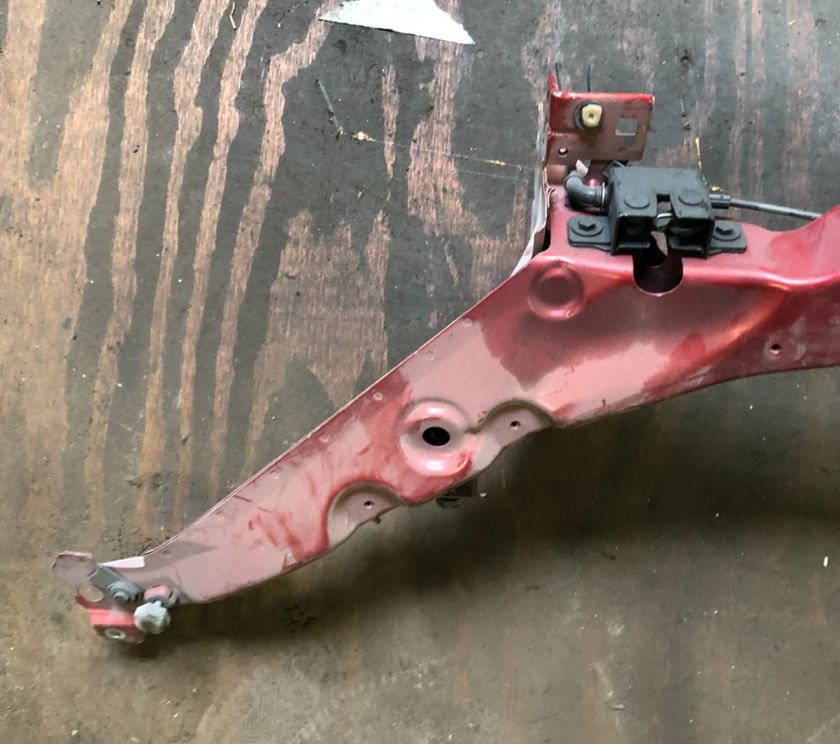 JAGUAR XF X250 SLAM PANEL UPPER SUPPORT PANEL 8X23-10884-A