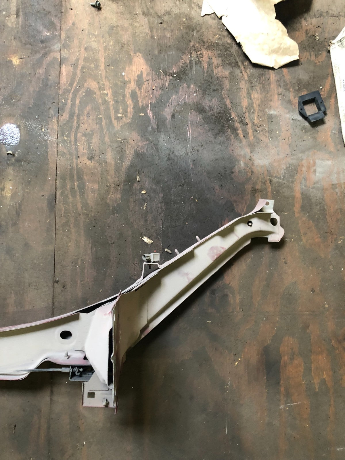 JAGUAR XF X250 SLAM PANEL UPPER SUPPORT PANEL 8X23-10884-A