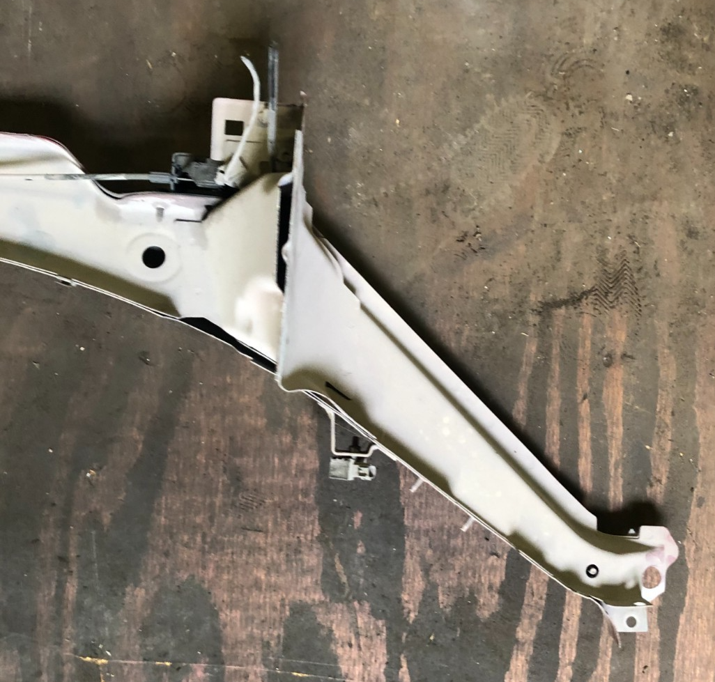 JAGUAR XF X250 SLAM PANEL UPPER SUPPORT PANEL 8X23-10884-A