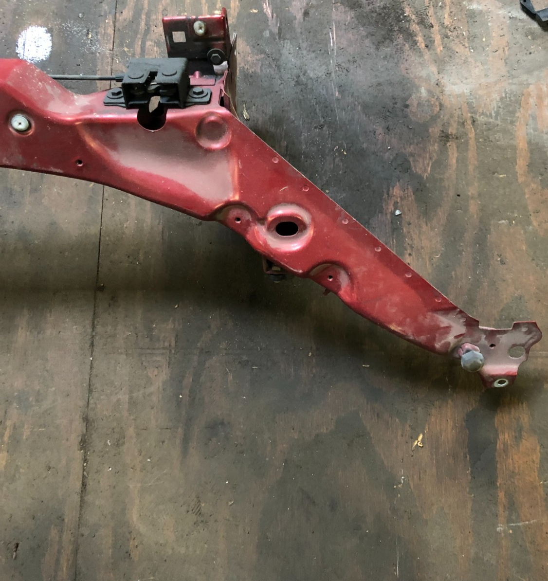 JAGUAR XF X250 SLAM PANEL UPPER SUPPORT PANEL 8X23-10884-A