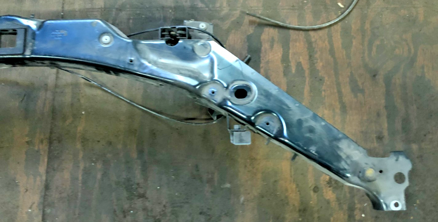 JAGUAR XF X250 SLAM PANEL UPPER SUPPORT PANEL 8X23-10884-A