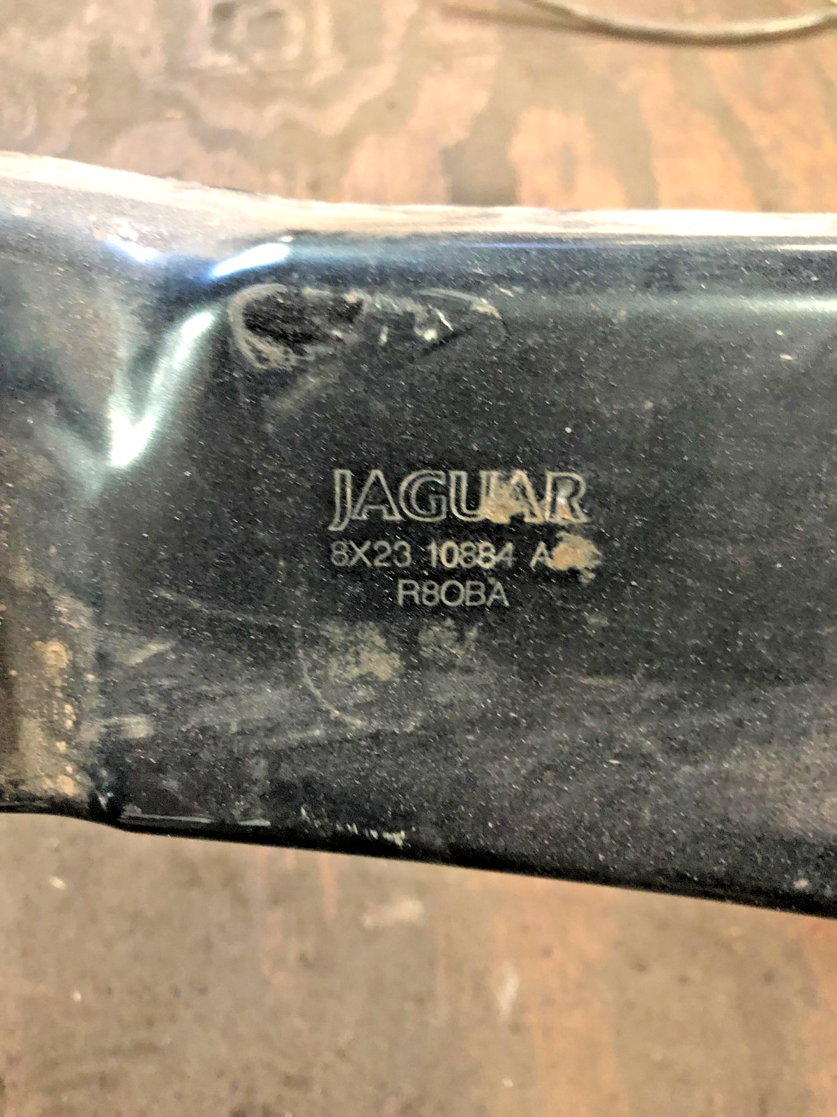 JAGUAR XF X250 SLAM PANEL UPPER SUPPORT PANEL 8X23-10884-A