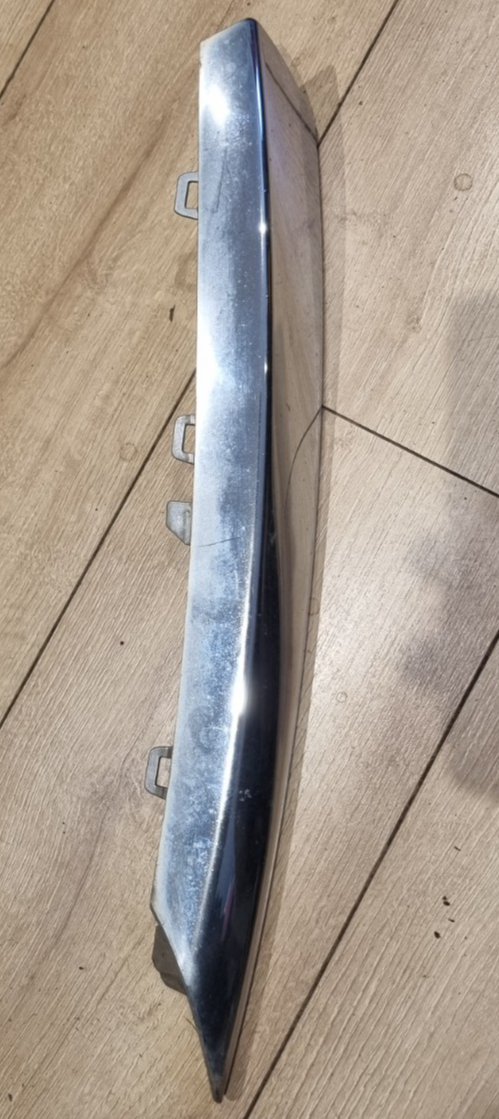 JAGUAR XF 2013 FRONT LEFT N/S/F GRILLE CHROME MOLDING TRIM CX23-17C753-AA