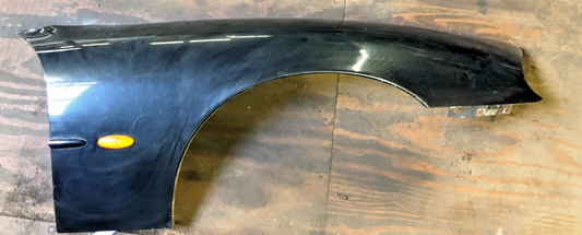 JAGUAR XK8 XK8R BLACK DRIVERS RIGHT SIDE FRONT WING