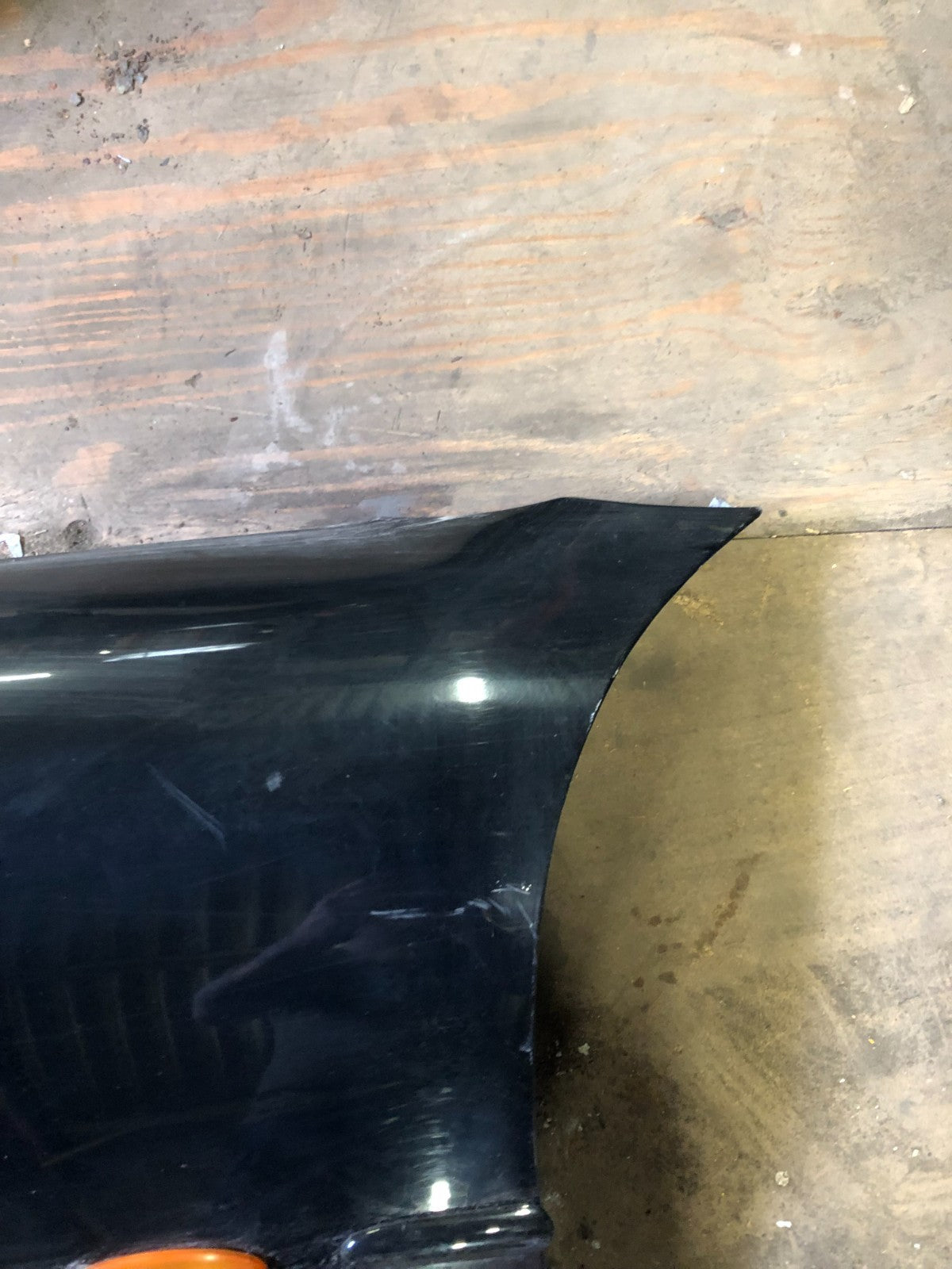 JAGUAR XK8 XK8R BLACK PASSENGER LEFT SIDE FRONT WING