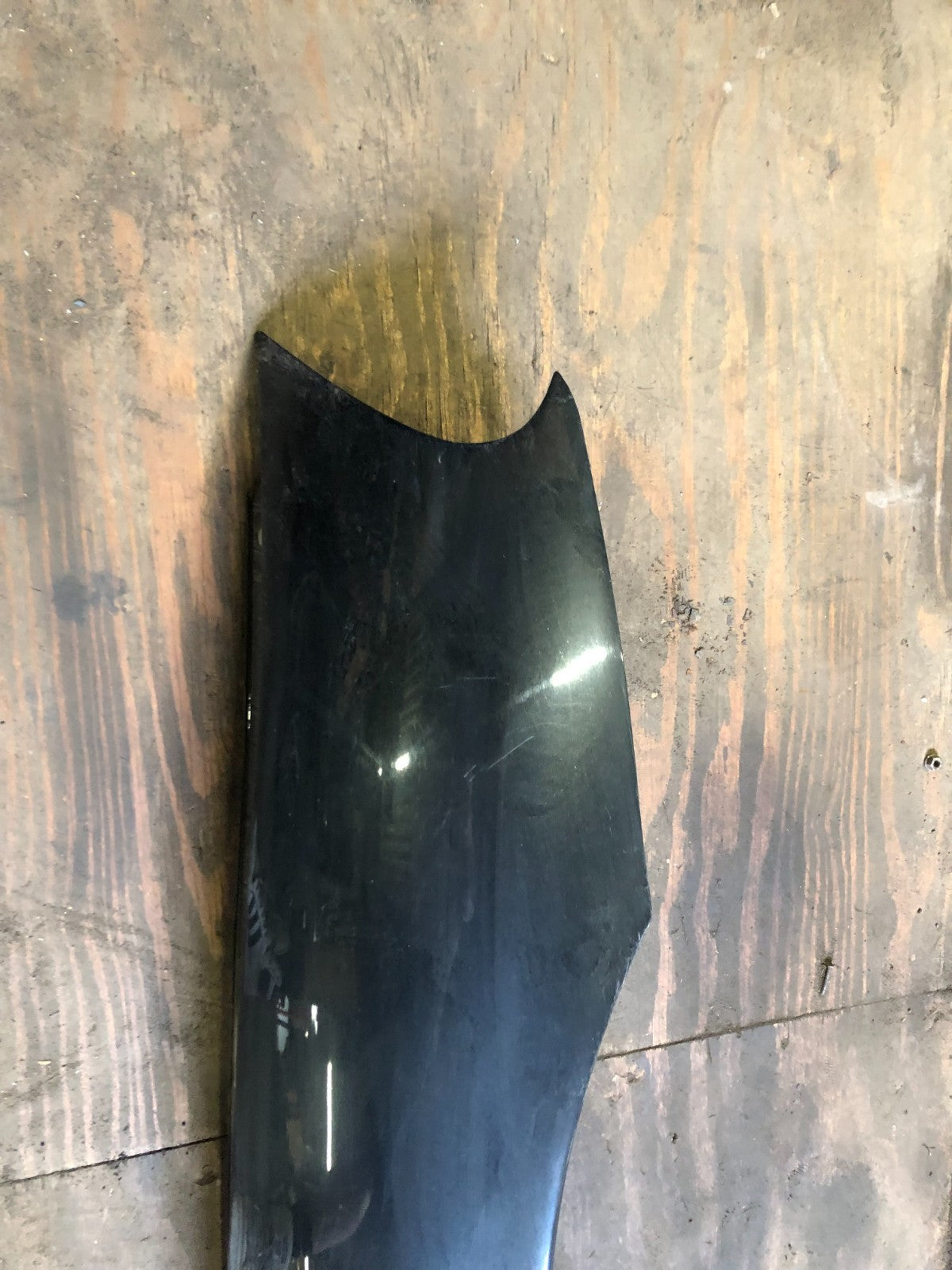 JAGUAR XK8 XK8R BLACK DRIVERS RIGHT SIDE FRONT WING