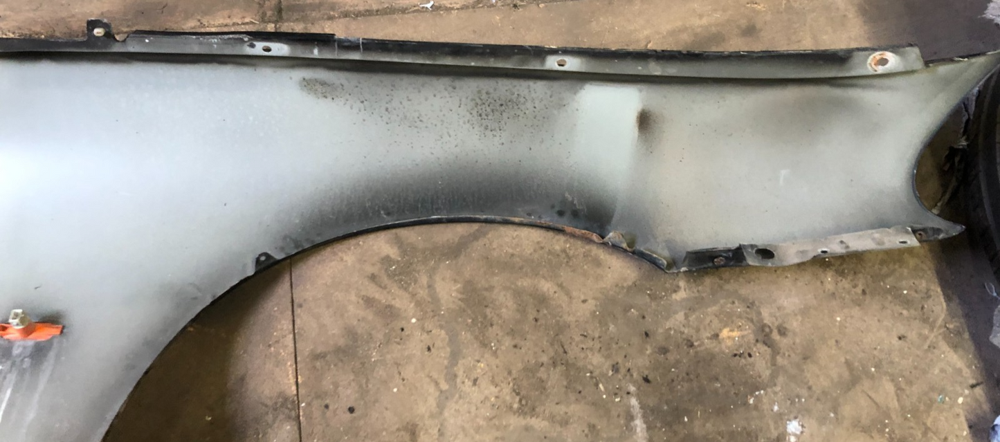 JAGUAR XK8 XK8R BLACK PASSENGER LEFT SIDE FRONT WING