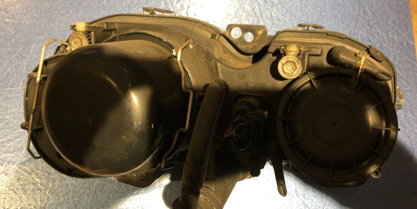 JAGUAR X-TYPE LEFT PASSENGER HEADLIGHT, WASHER JET+NEW ABS ADJUSTERS FITTED