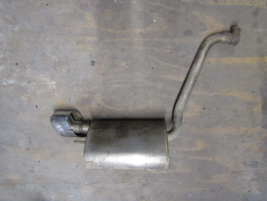 JAGUAR XF X250 RIGHT DRIVERS SIDE EXHAUST MUFFLER 9X23 5232 AC