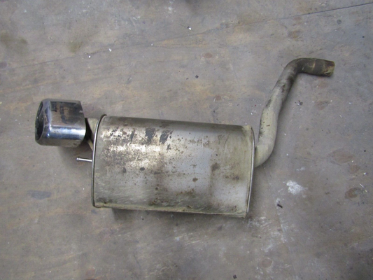 JAGUAR XF X250 LEFT PASSENGER SIDE EXHAUST MUFFLER 9X23 5232 AC