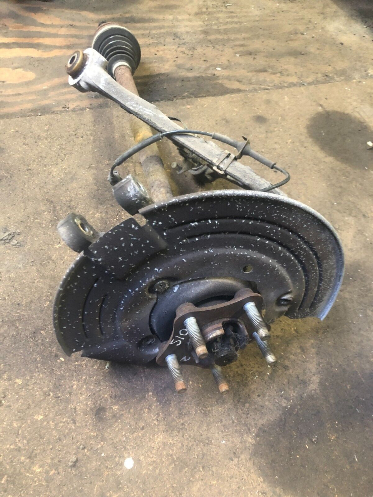 JAGUAR XF X250 2.2D DRIVERS RIGHT REAR HUB BEARING & DRIVESHAFT ASSEMBLY