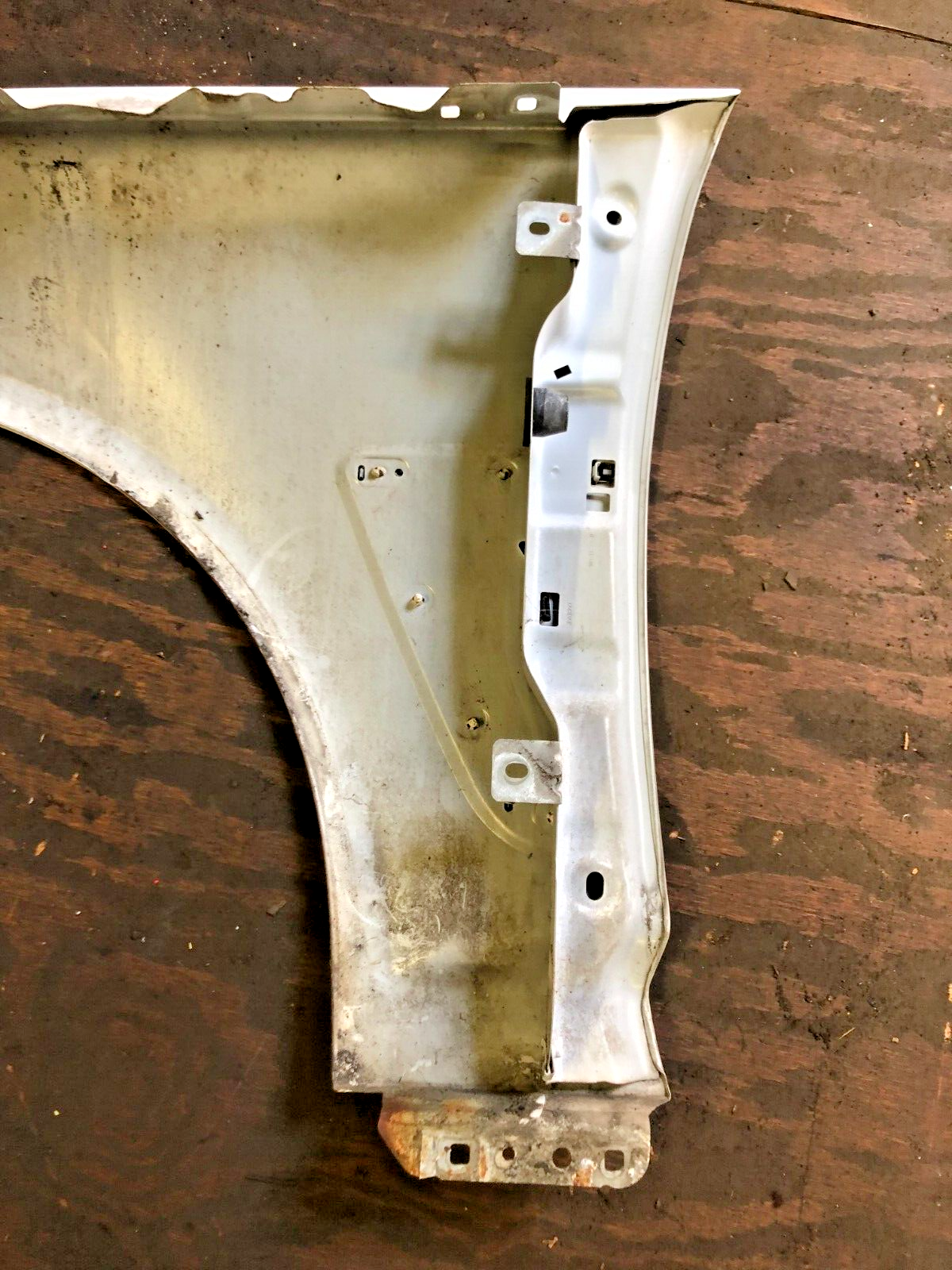 JAGUAR XF X250 O/S OFFSIDE DRIVERS RIGHT WING WHITE
