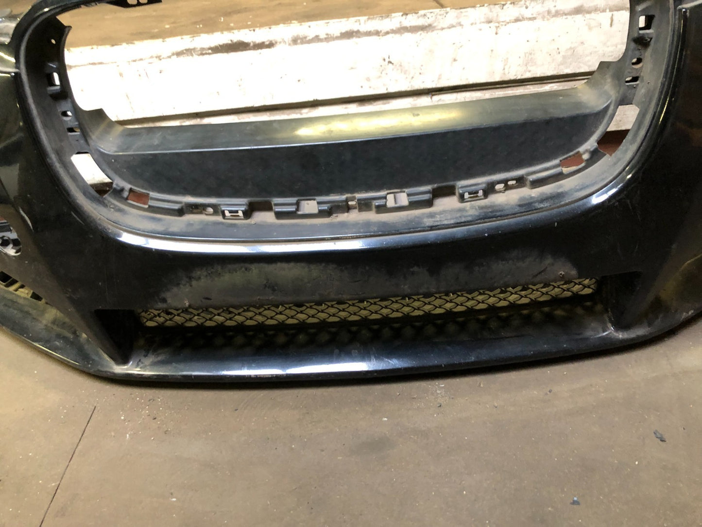 JAGUAR XF X250 FACELIFT FRONT BUMPER BLACK