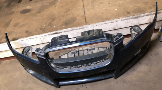 JAGUAR XF X250 FACELIFT FRONT BUMPER BLUE