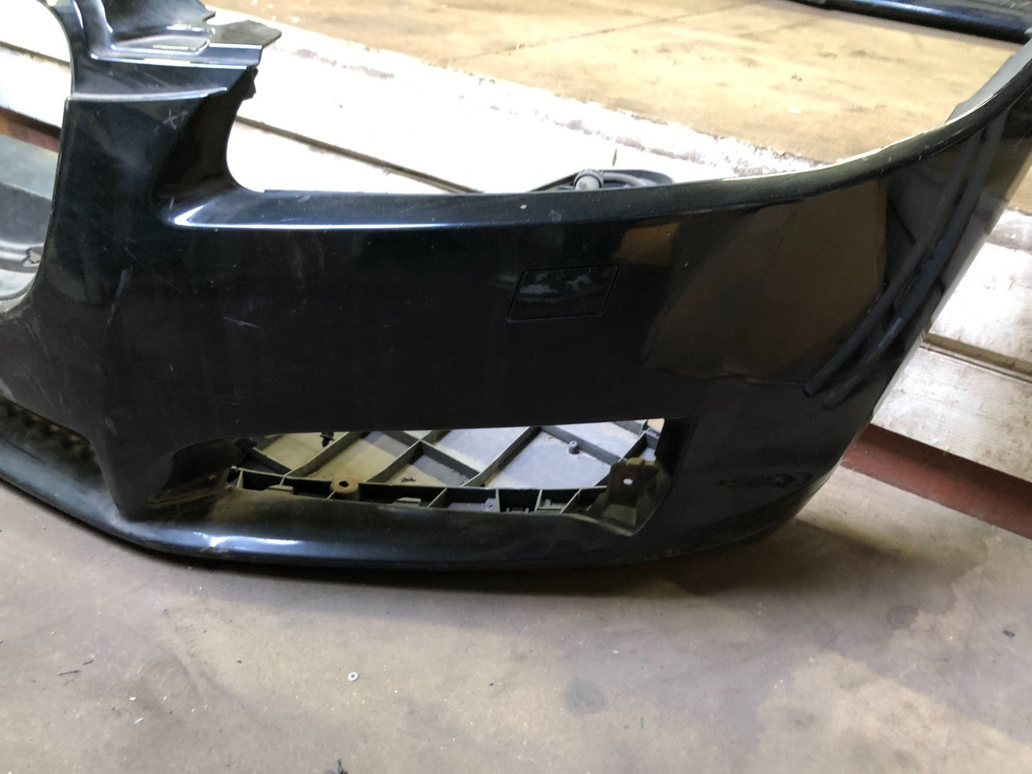 JAGUAR XF X250 FACELIFT FRONT BUMPER BLACK
