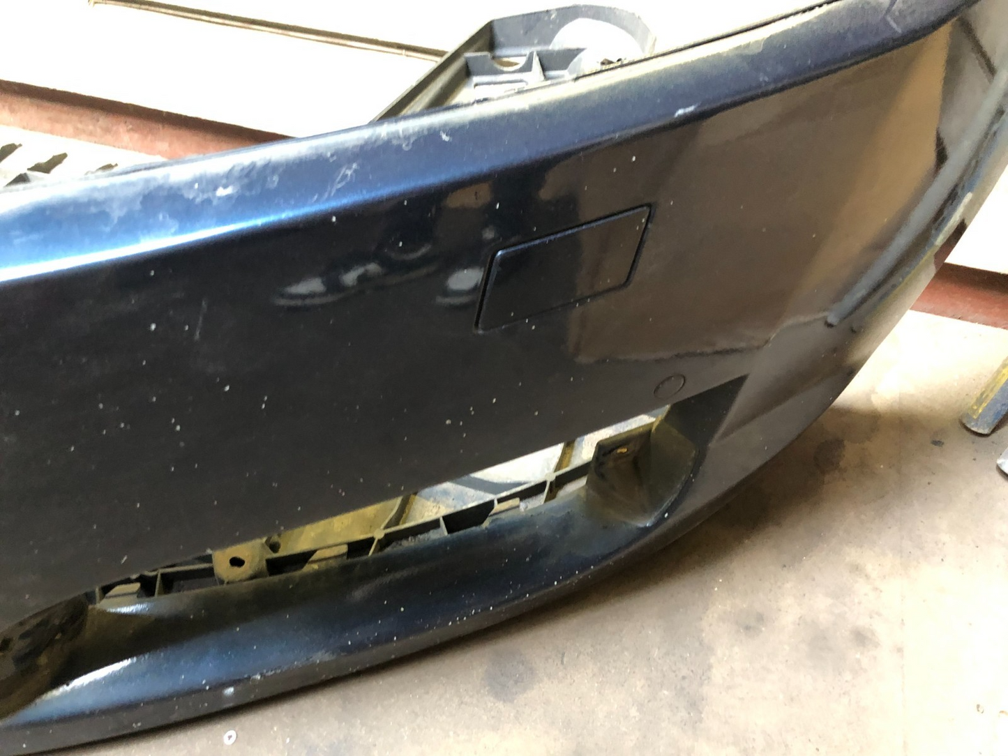 JAGUAR XF X250 FACELIFT FRONT BUMPER BLUE