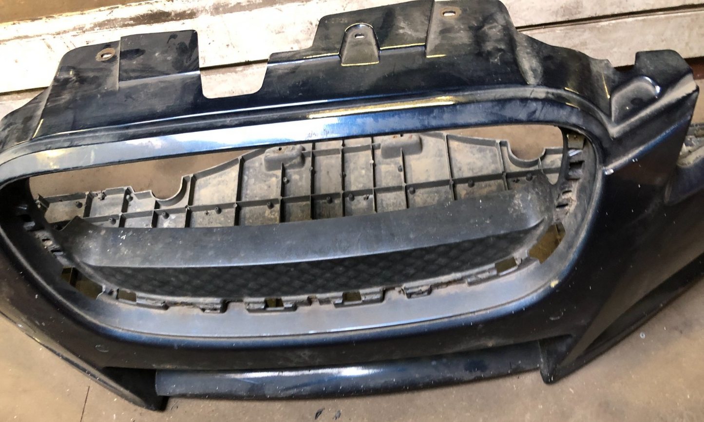 JAGUAR XF X250 FACELIFT FRONT BUMPER BLUE