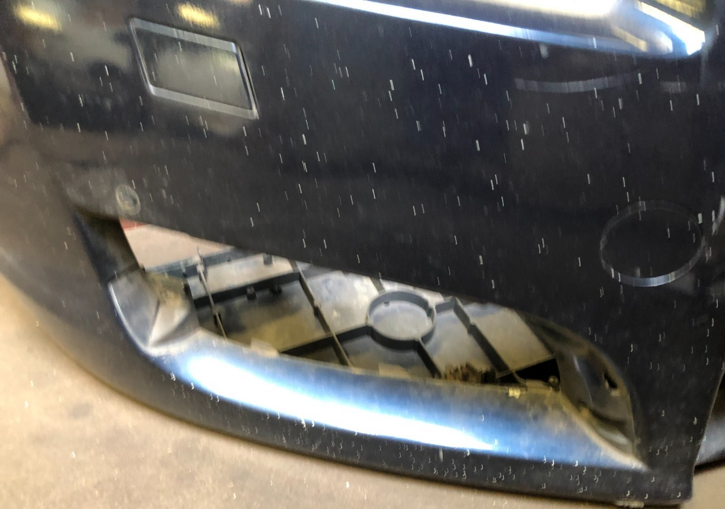 JAGUAR XF X250 FACELIFT FRONT BUMPER BLUE