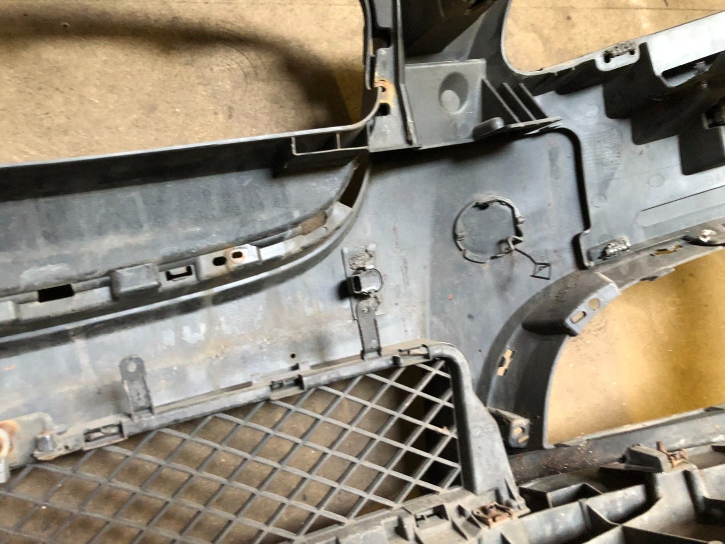 JAGUAR XF X250 FACELIFT FRONT BUMPER BLUE