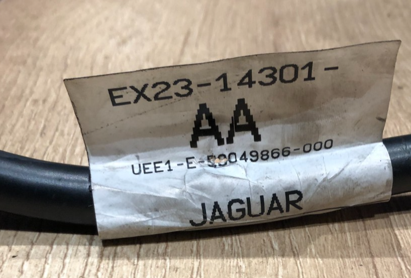 Jaguar XF X250 2.2 D Negative Battery Cable EX23-14301-AA